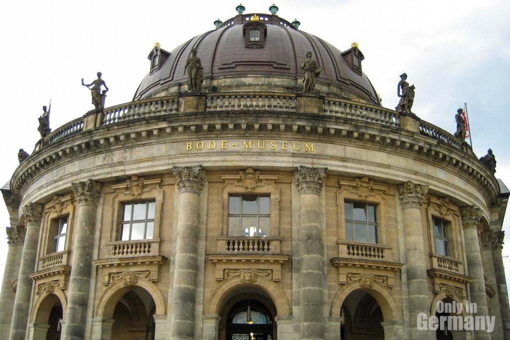 The dome of Bode Museum in Berlin, Germany 