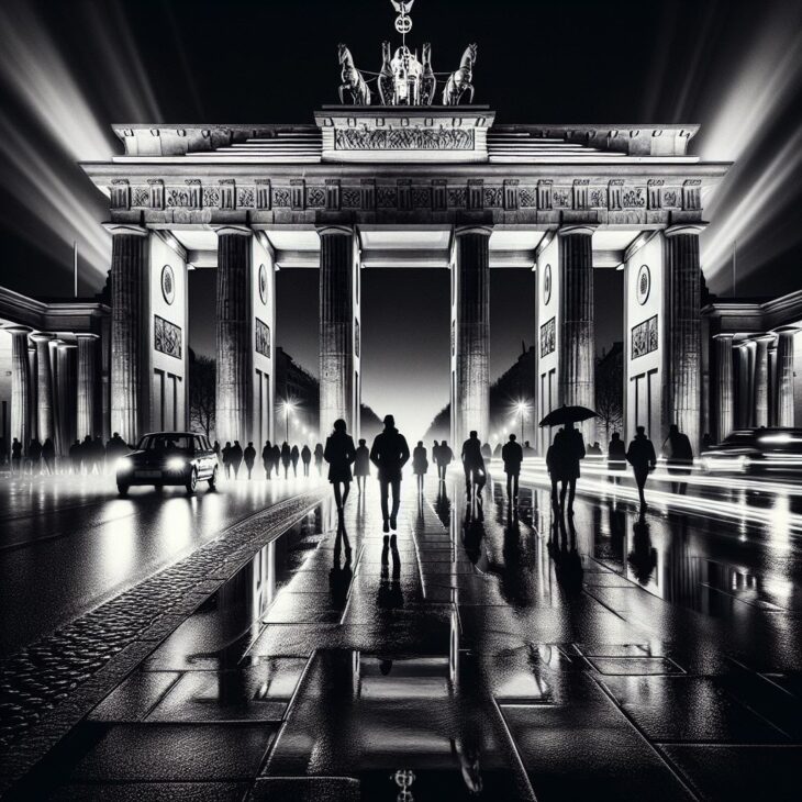Brandenburg Gate In Berlin, Germany